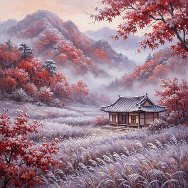 상강 霜降 — 24절기 가을 秋 풍경