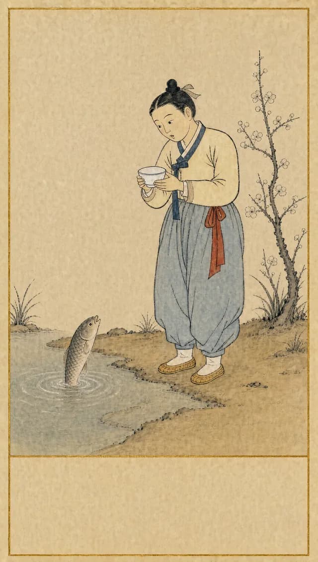 컵 페이지 타로 카드