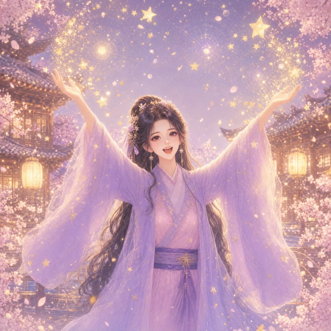 별이의 화투 보너스 반응