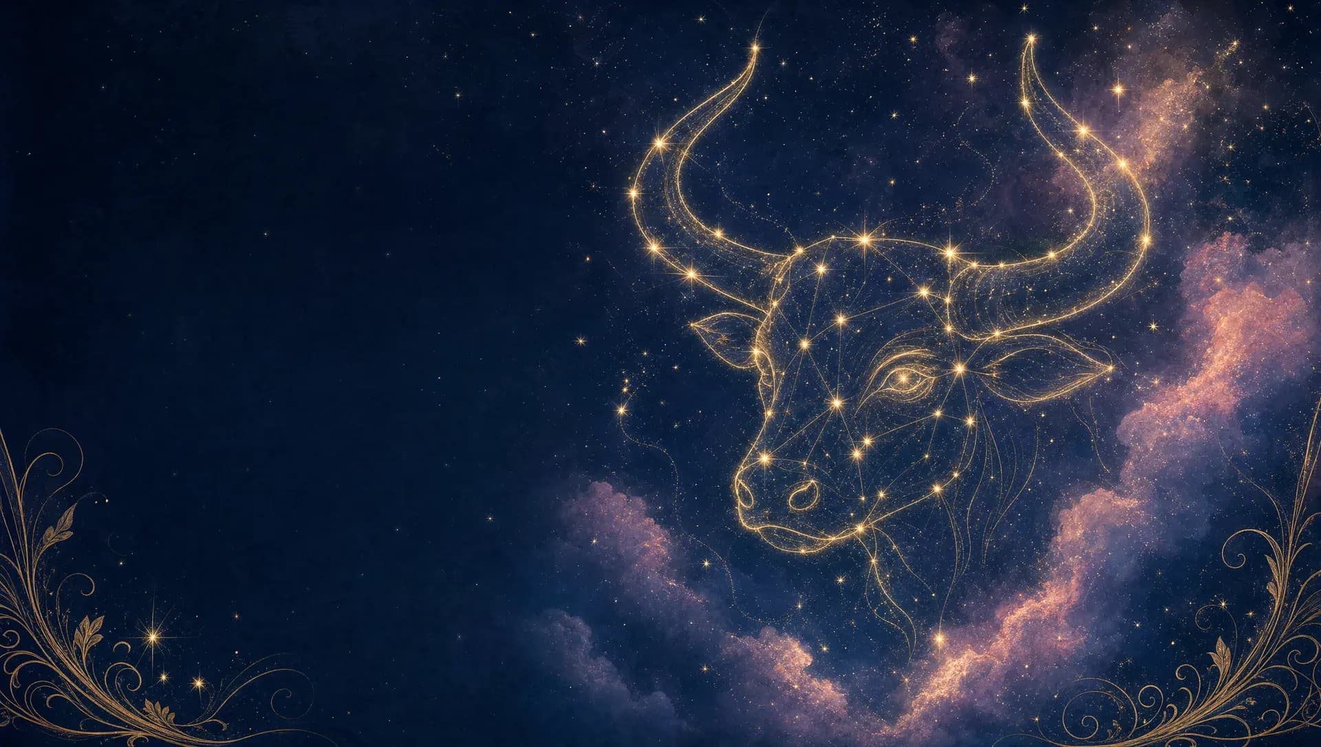 Taurus constellation art