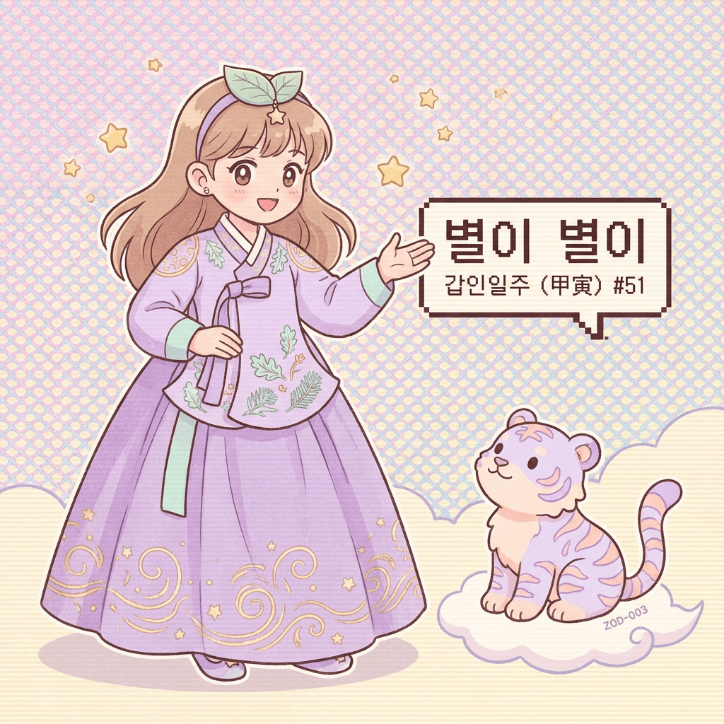 갑인 일주 캐릭터